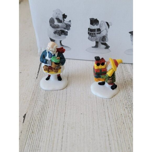 Dept 56 56022 Toymaker Elves Heritage Village collection accessory xmas set - Picture 3 of 9